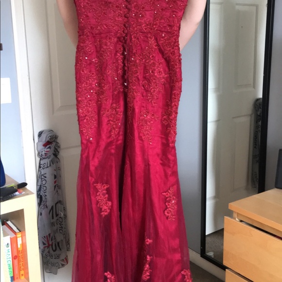 Red Prom Dress - Picture 6 of 6